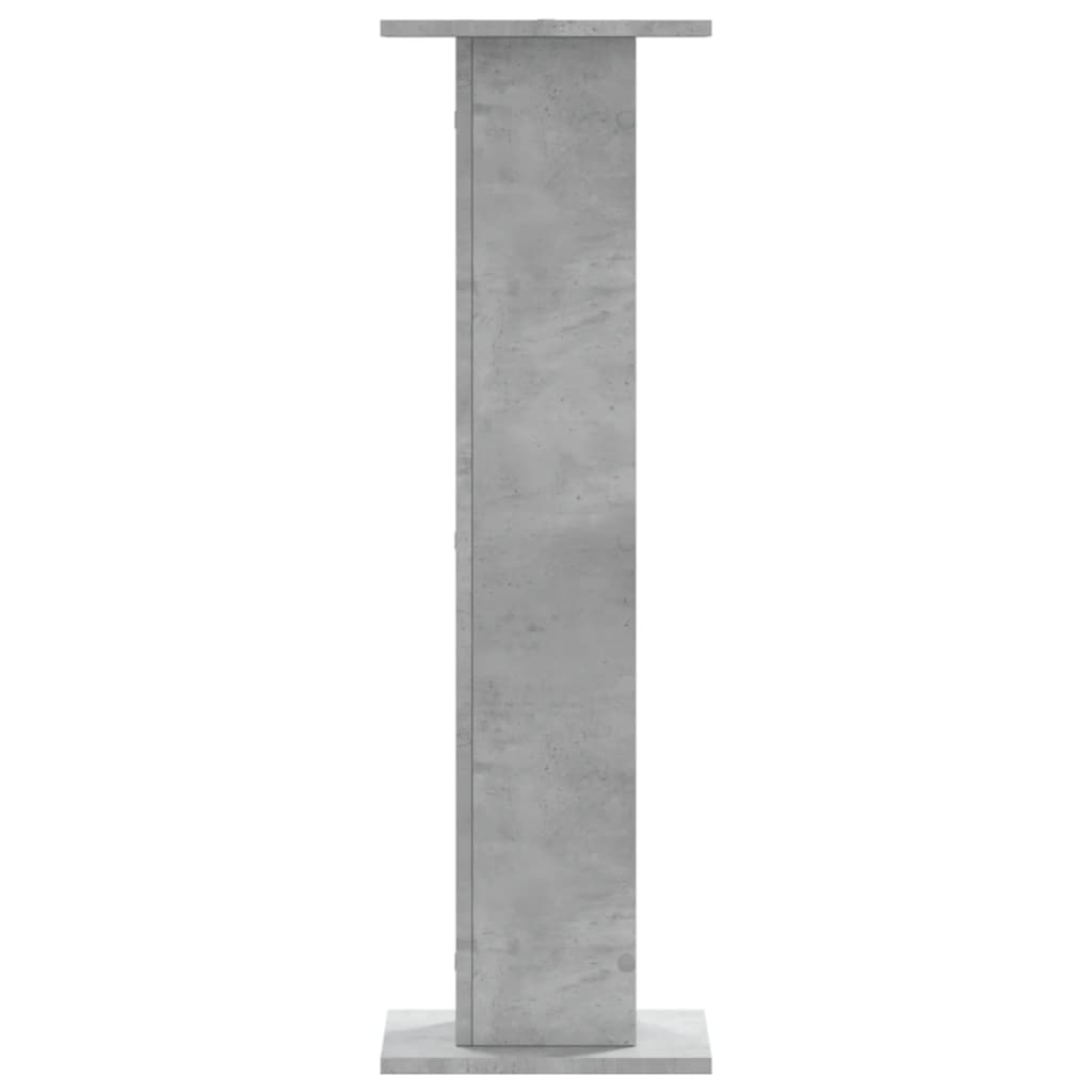 Vidaxl -Lautsprecher steht 2 PCs 30x30x95 cm verarbeiteter Holzbetonpreis