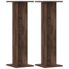 VIDAXL -Lautsprecher steht 2 PCs 30x30x95 cm verarbeiteter Holzbraun -Eiche
