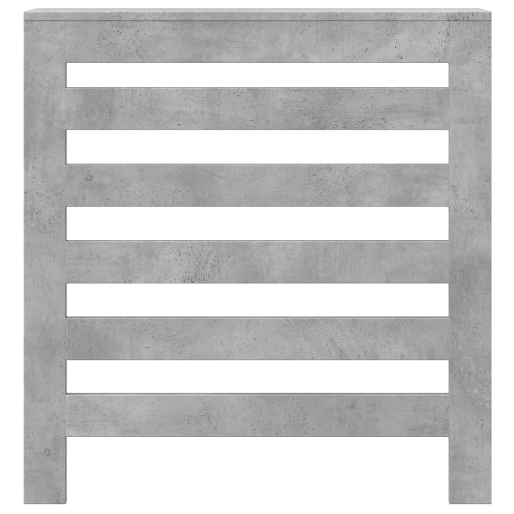 VIDAXL -Radiatorkonstruktion 78x20x82 cm verarbeitete Holzbetonglijs
