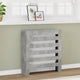 VIDAXL -Radiatorkonstruktion 78x20x82 cm verarbeitete Holzbetonglijs