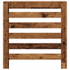 VIDAXL -Radiatorkonstruktion 78x20x82 cm verarbeitetes Holz altes Holz
