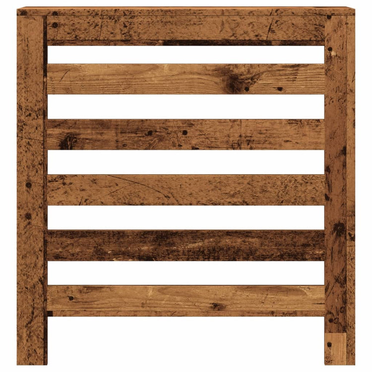 VIDAXL -Radiatorkonstruktion 78x20x82 cm verarbeitetes Holz altes Holz