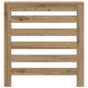 Vidaxx-Heizkörpergehäuse 78 x 20 x 82 cm, handgefertigtes Holz, handwerkliche Eichenfarbe