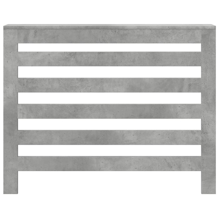 VIDAXL -Radiatorkonstruktion 104x20x82 cm verarbeiteter Holzbetonglijs
