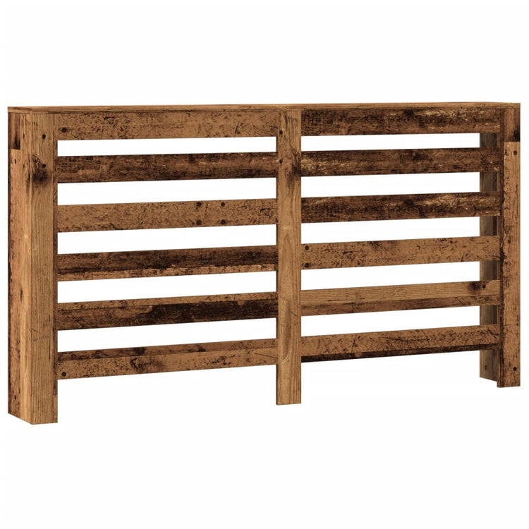 VIDAXL -Radiatorkonstruktion 149x20x82 cm verarbeitetes Holz altes Holz