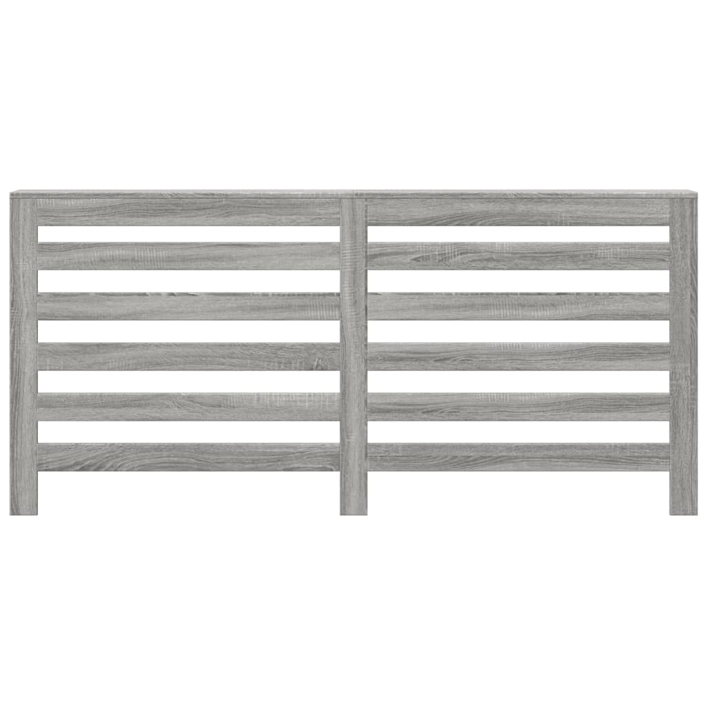 VIDAXL -Radiatorkonstruktion 175 x 20 x 82 cm verarbeiteter Holzgrau Sonoma -Eiche