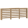VIDAXL -Radiatorkonstruktion 205x21.5x83.5 cm verarbeitete Holzhandwerker -Eiche