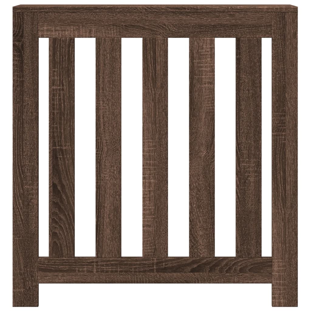 Vidaxx-Heizkörpergehäuse 78x20x82 cm, Holzwerkstoff, braune Eiche