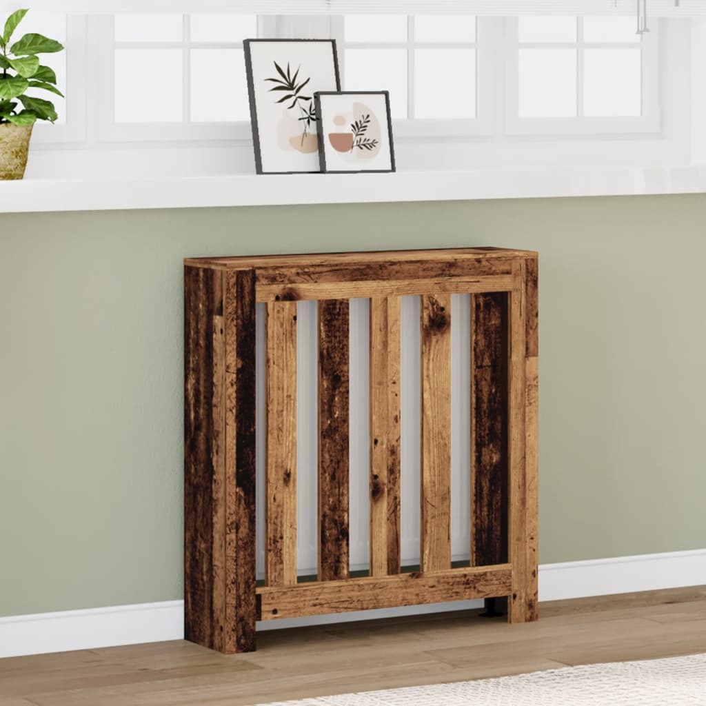 Vidaxx Heizkörperumbau 78x20x82 cm verarbeitetes Holz, Altholz