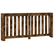VIDAXL -Radiatorkonstruktion 175x20x82 cm verarbeiteter Holzgeräuchchen -Eiche gefärbt - afbeelding 2