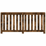 VIDAXL -Radiatorkonstruktion 175x20x82 cm verarbeiteter Holzgeräuchchen -Eiche gefärbt - afbeelding 3
