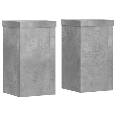 VIDAXL -Anpflanzung 2 PCs 10x10x18 cm verarbeiteter Holzbetonpreis