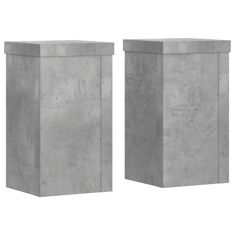VIDAXL -Anpflanzung 2 PCs 10x10x18 cm verarbeiteter Holzbetonpreis