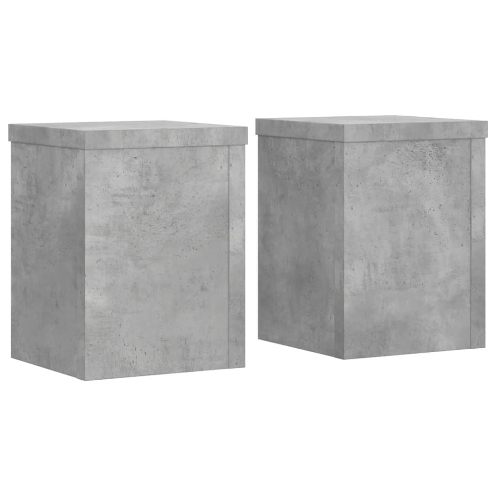 VIDAXL -Pflanzständer 2 ST 15x15x20 cm verarbeiteter Holzbetonpreis