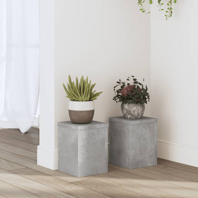 VIDAXL -Pflanzständer 2 ST 15x15x20 cm verarbeiteter Holzbetonpreis