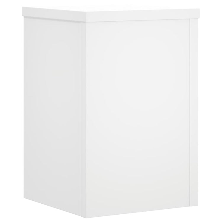 VIDAXL -Pflanzenstandards 2 ST 20x20x30 cm verarbeitetes Holz weiß