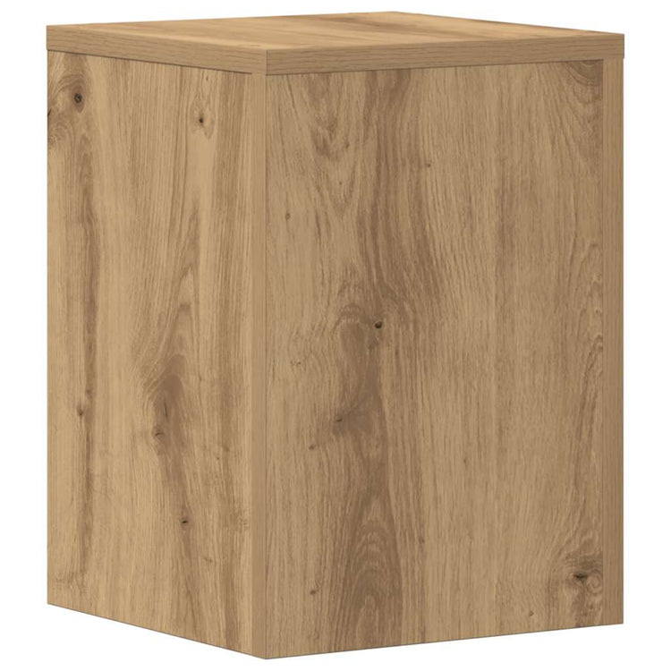 Vidaxx Pflanzenständer 2 Stück 25x25x35 cm Holz handwerkliche Eiche