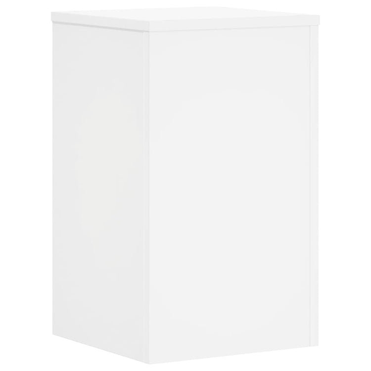 VIDAXL -Pflanzenstandards 2 ST 30x30x50 cm verarbeitetes Holz weiß