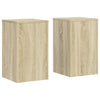 VIDAXL -Pflanzenstandards 2 ST 30x30x50 cm verarbeitetes Holz Sonoma Eiche