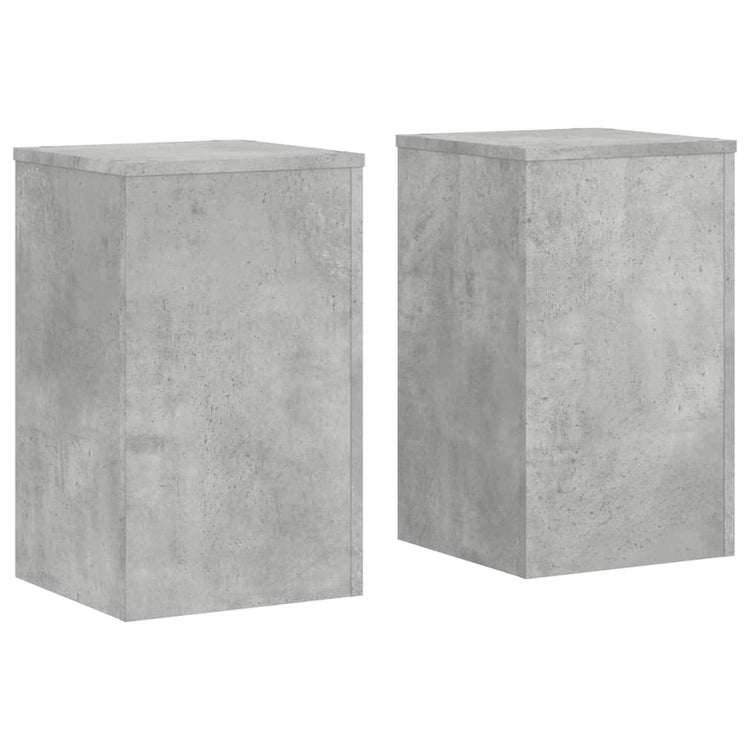 VIDAXL -Pflanzung Ständer 2 PCs 30x30x50 cm verarbeiteter Holzbetonpreis