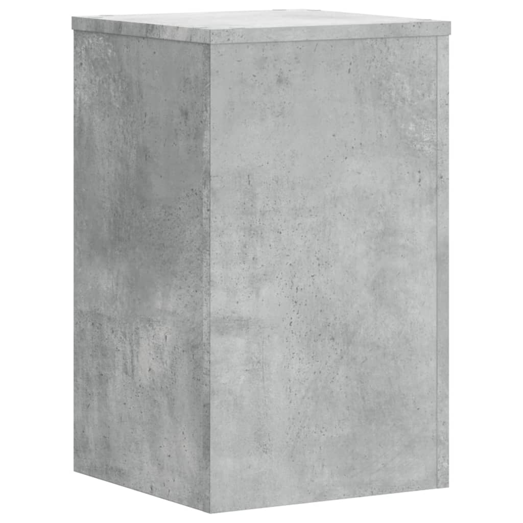 VIDAXL -Pflanzung Ständer 2 PCs 30x30x50 cm verarbeiteter Holzbetonpreis