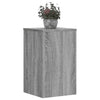 VIDAXL -Anlagenstandards 2 PCs 30x30x50 cm verarbeitetes Holzgrau Sonoma