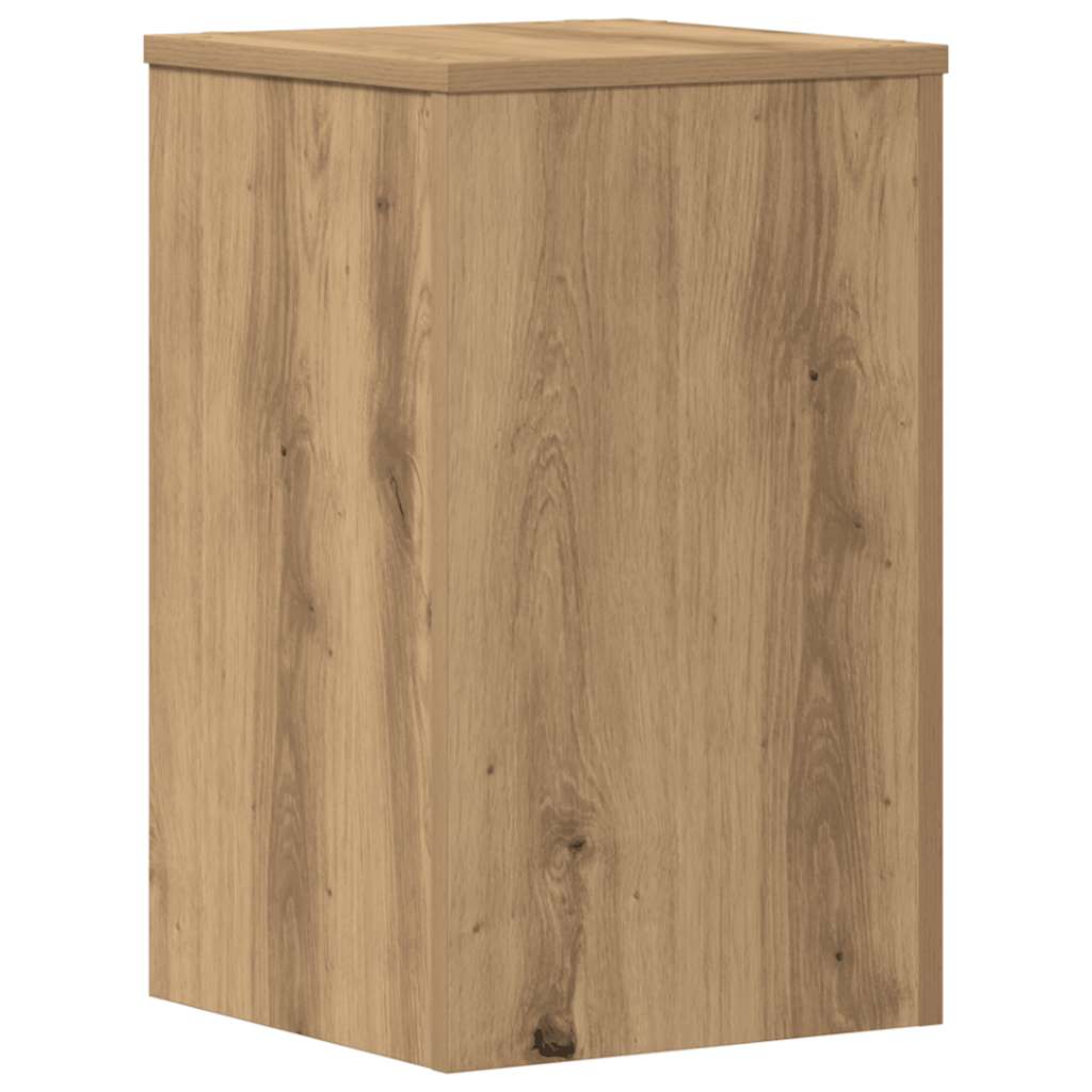 Vidaxx Pflanzenständer 2 Stück 30x30x50 cm Holz handwerkliche Eiche