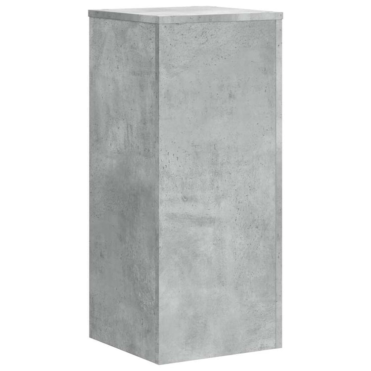 VIDAXL -Anlagenstandards 2 PCs 30x30x70 cm verarbeiteter Holzbetonglijs
