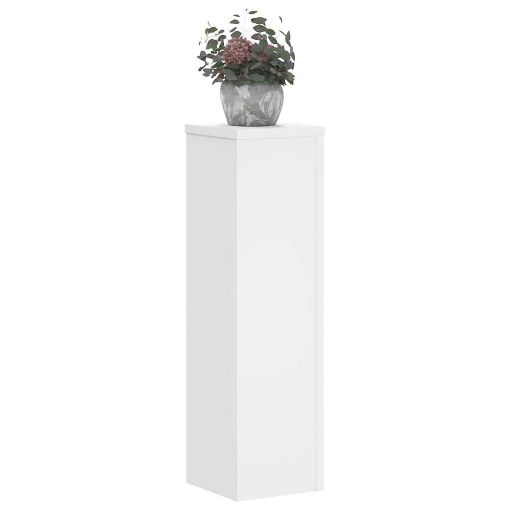Vidaxx Pflanzenständer 2 Stück 17x17x60 cm Holzwerkstoff weiß