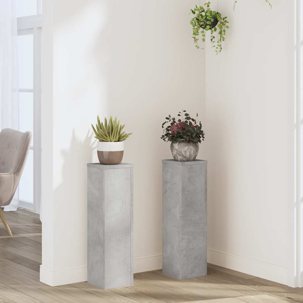VIDAXL -Anpflanzung 2 PCs 17x17x60 cm verarbeiteter Holzbetonpreis
