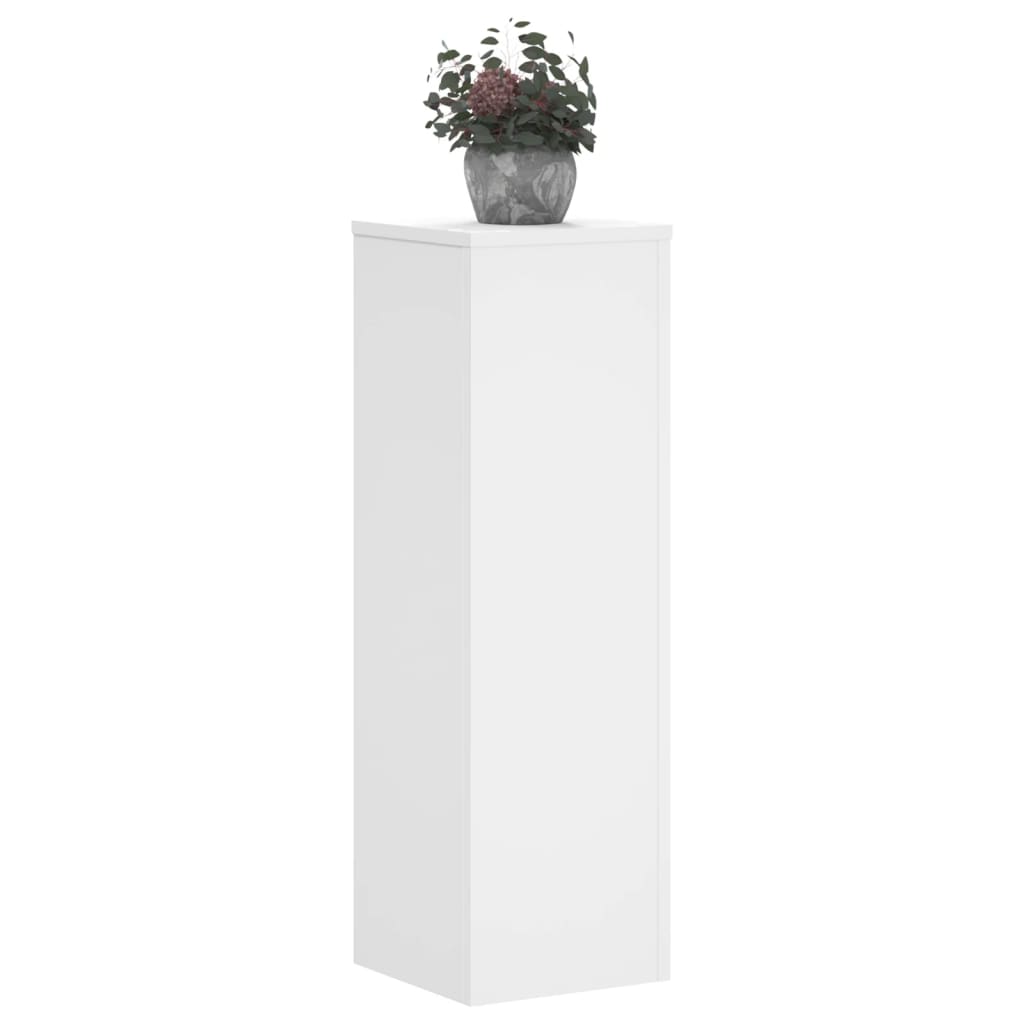 Vidaxx Pflanzenständer 2 Stück 25x25x80 cm Holzwerkstoff weiß
