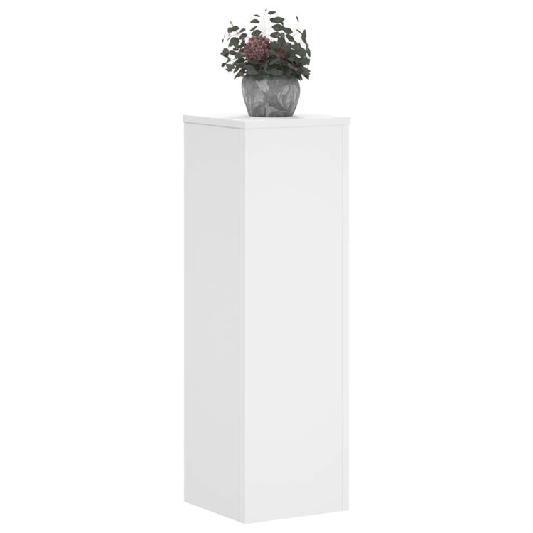 Vidaxx Pflanzenständer 2 Stück 25x25x80 cm Holzwerkstoff weiß