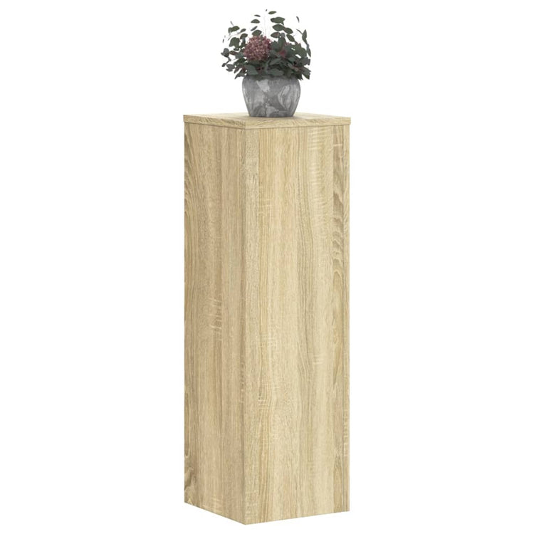 VIDAXL -Pflanzenstandards 2 ST 25x25x80 cm verarbeitetes Holz Sonoma Oak