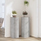 VIDAXL -Pflanzenstandards 2 ST 25x25x80 cm verarbeiteter Holzbetonpreis