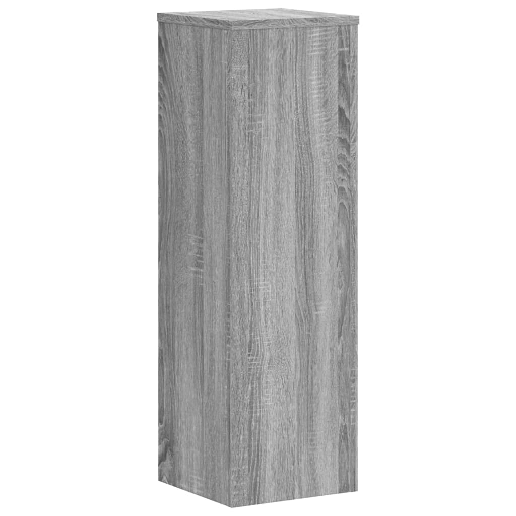 VIDAXL -Pflanzenstandards 2 ST 25x25x80 cm verarbeitetes Holzgrau Sonoma