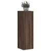 VIDAXL -Pflanzenstandards 2 ST 25x25x80 cm verarbeitete Holzbraune -Eiche
