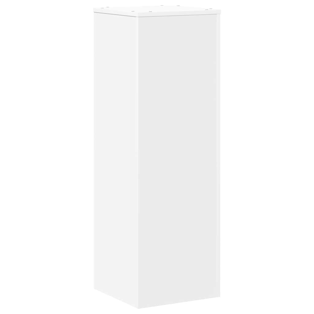 Vidaxx Pflanzenständer 33x33x100 cm Holzwerkstoff weiß