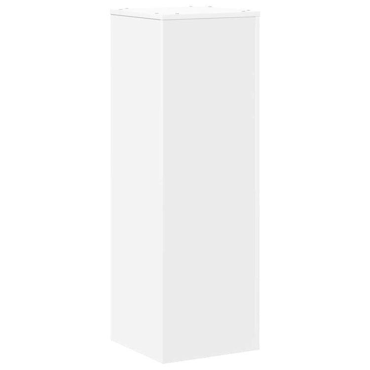 Vidaxx Pflanzenständer 33x33x100 cm Holzwerkstoff weiß