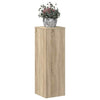 VIDAXL -Pflanzenstandard 33x33x100 cm verarbeitetes Holz Sonoma Eiche gefärbt