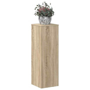 VIDAXL -Pflanzenstandard 33x33x100 cm verarbeitetes Holz Sonoma Eiche gefärbt - afbeelding 3