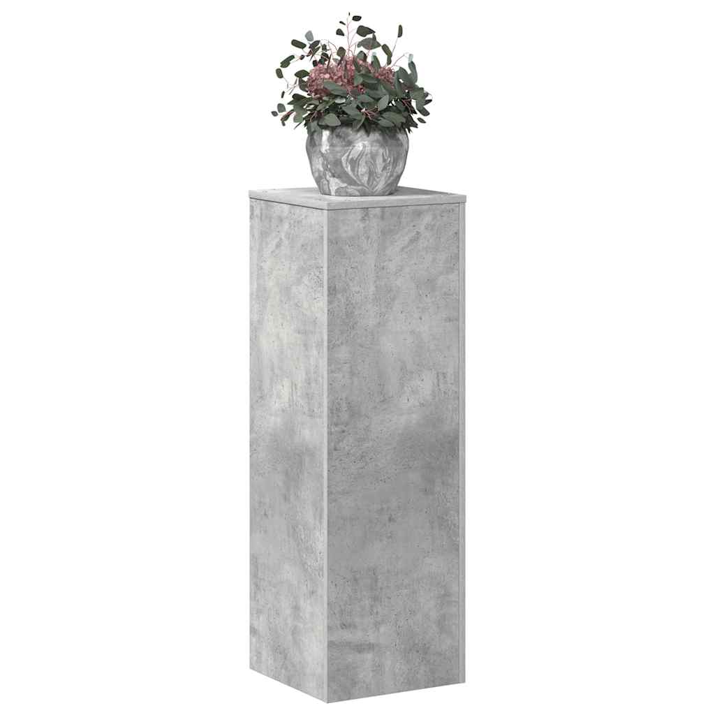 VIDAXL -Pflanzenstandard 33x33x100 cm verarbeiteter Holzbetonglijs
