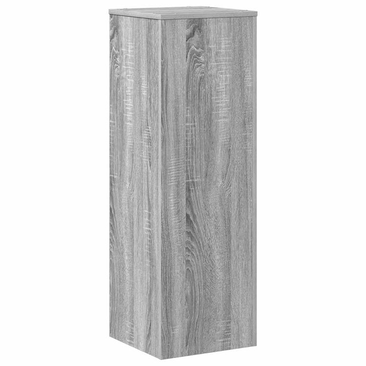 VIDAXL -Pflanzenstandard 33x33x100 cm verarbeiteter Holzgrau Sonoma Eiche