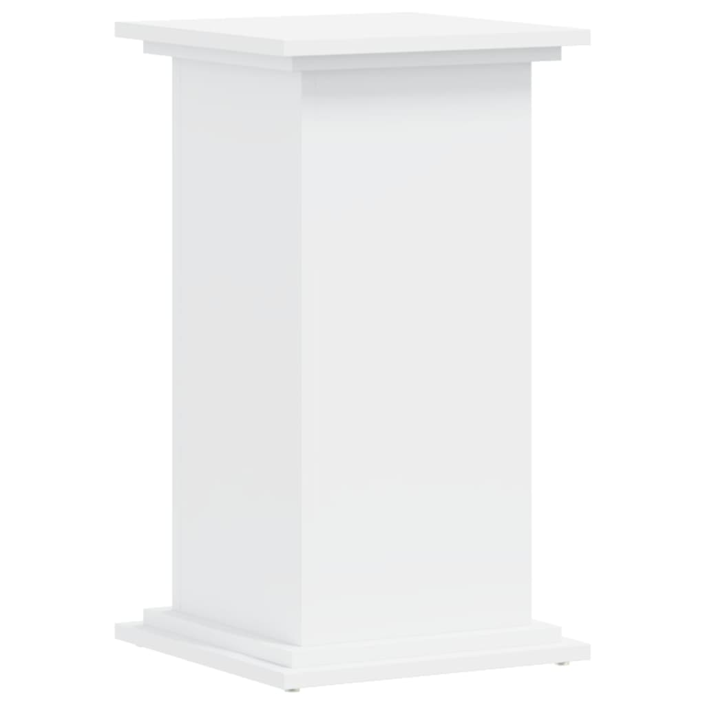 VIDAXL -Pflanzenstandard 33x33x60 cm verarbeitetes Holz weiß