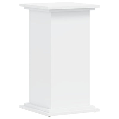 VIDAXL -Pflanzenstandard 33x33x60 cm verarbeitetes Holz weiß