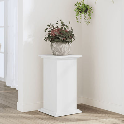VIDAXL -Pflanzenstandard 33x33x60 cm verarbeitetes Holz weiß