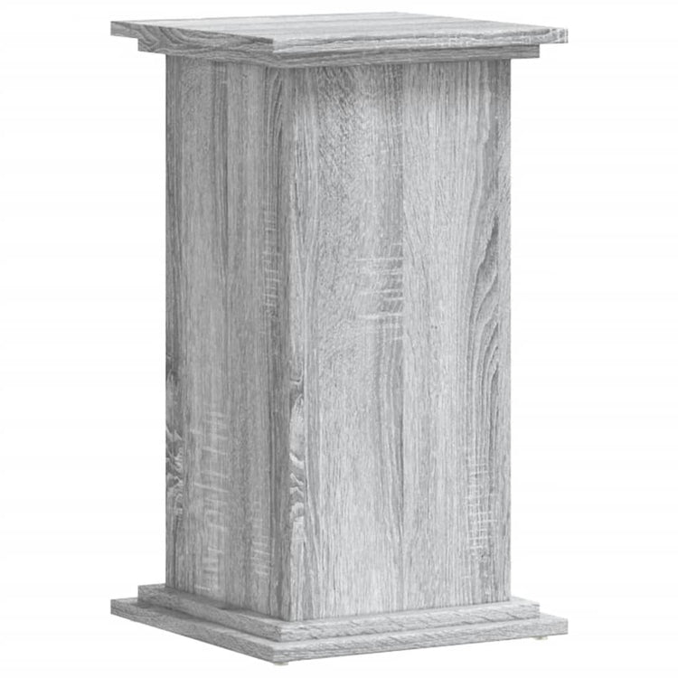 VIDAXL -Pflanzenstandard 33x33x60 cm verarbeitetes Holzgrau Sonoma Eiche