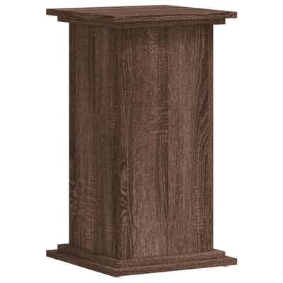 VIDAXL -Pflanzenstandard 33x33x60 cm verarbeiteter Holzbraun -Eichen -Eichen