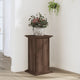 VIDAXL -Pflanzenstandard 33x33x60 cm verarbeiteter Holzbraun -Eichen -Eichen