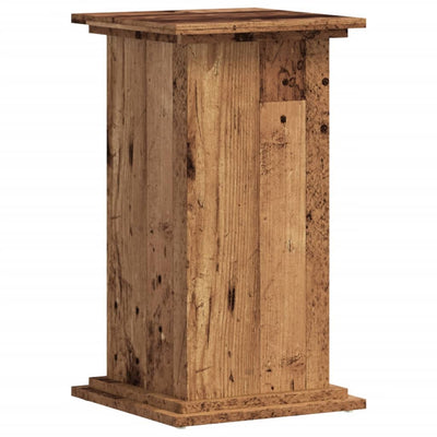 VIDAXL -Pflanzenstandard 33x33x60 cm verarbeitetes Holz Oldholz -gelöscht