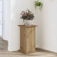 VIDAXL -Pflanzenstandard 33x33x60 cm verarbeiteter Holzhandwerker -Eiche